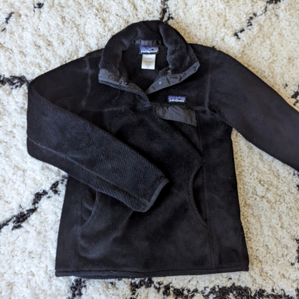 Patagonia Fleece Sweatshirt Black